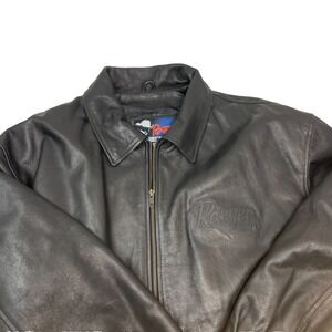 Ranger Boats Men's Black Leather Jacket 2005 Owner's Group Edition Size 2XL